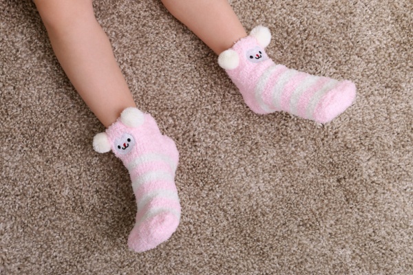 Носки для девочек Maxwin KIDS Страйп р.23-25 розовый с молочным 