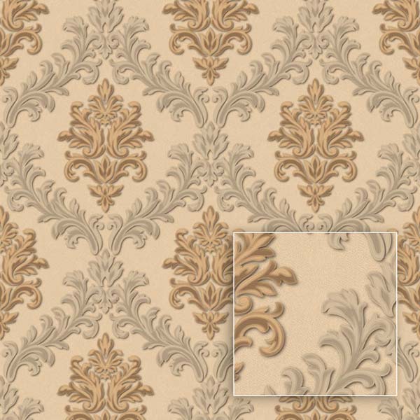 Шпалери вінілові гарячого тиснення Sintra Belize ANTIQUE 500231 1,06x10,05 м 