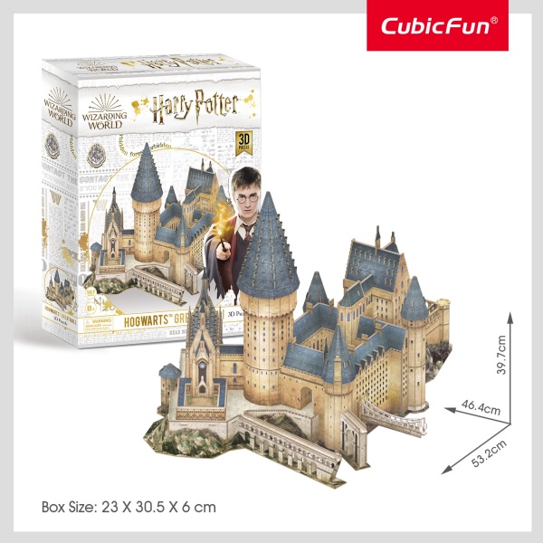 3D-пазл CubicFun Хогвартс_Велика Зала Harry Potter DS1011h