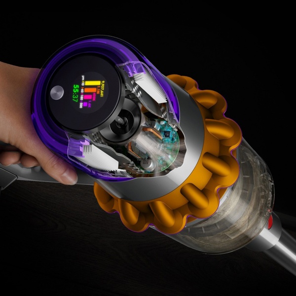 Пылесос аккумуляторный Dyson V15 Detect Absolute EU grey 