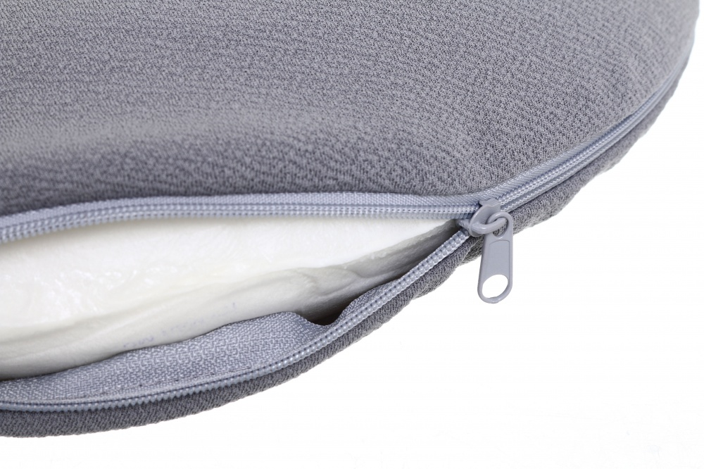 Подушка для подорожей Dana Luna 28x28 см сірий