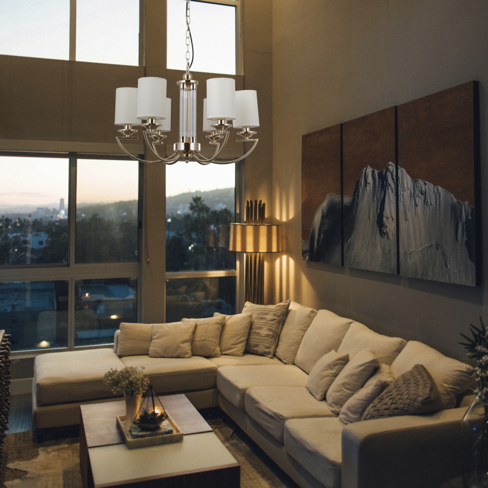 Люстра Victoria Lighting 6x40 Вт E14 золотой Ursula/PL6 gold