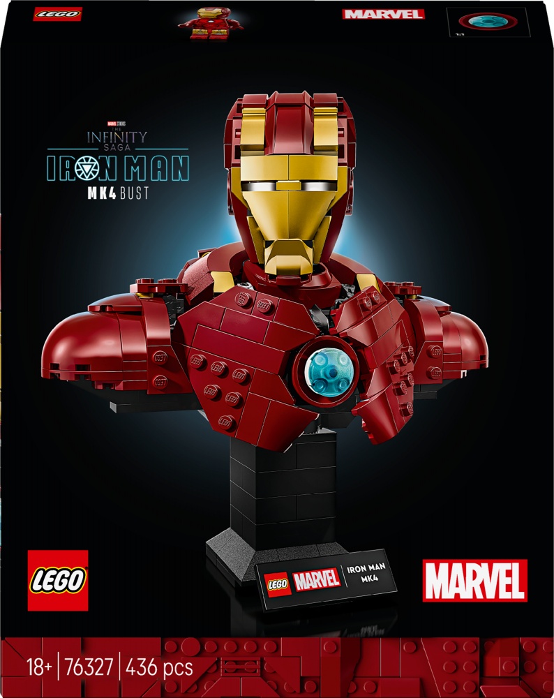 Конструктор LEGO Super Heroes Marvel Бюст Залізної Людини MK4 76327