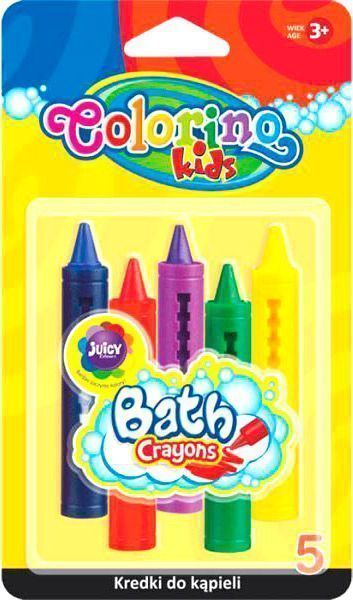 Крейда для ванної 5 кольорів 67300PTR Colorino 