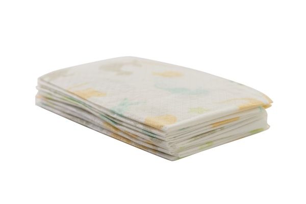 Нагрудник детский Baby Team 10 шт. белый с рисунком 6510 