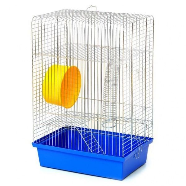 Клітка для гризунів Лорі Хом'як-4 цинк 33х23х50 см