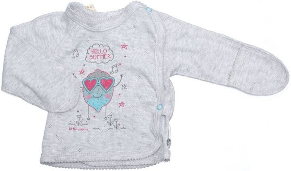 Комплект для новорожденных Маленькие люди 1072-123 (транс) серый р.50-56 
