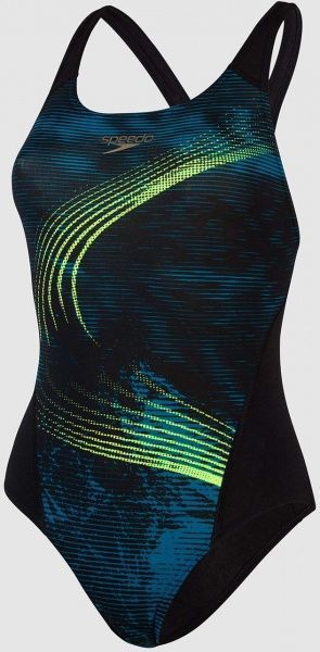 Купальник Speedo PNL_RCBR_AF 8-09015F353 р.40 черно-синий