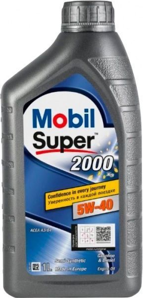 Моторное масло Mobil SUPER 2000 X3 5W-40 1 л