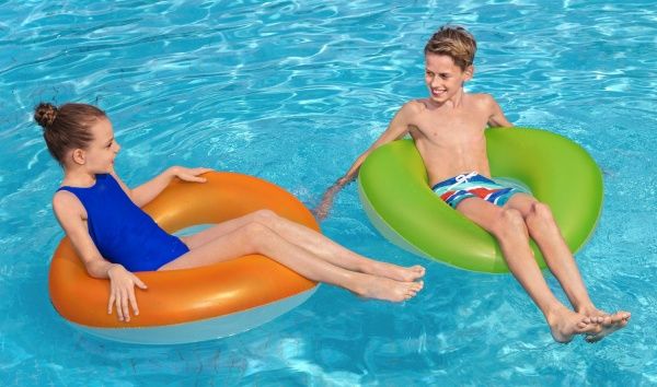 Круг надувной Bestway ø91 Неоновый иней (36025)