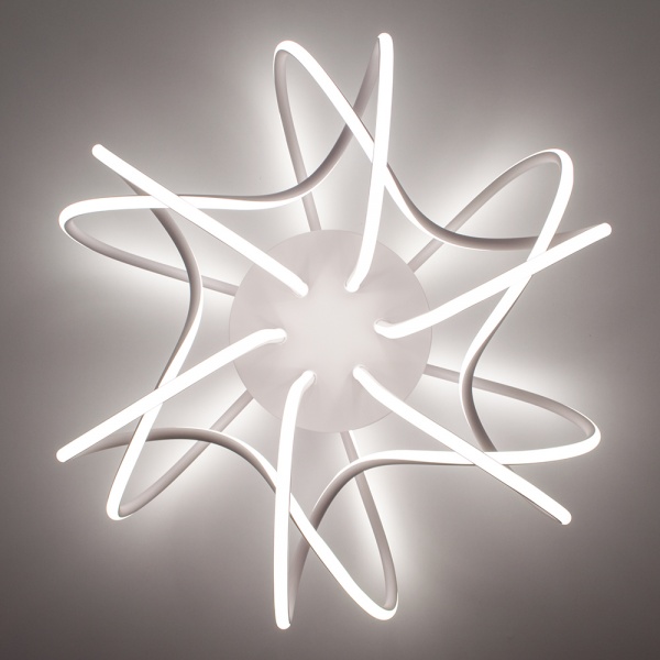 Люстра светодиодная Luminaria R600 80 Вт белый матовый LIANA MUSE 80W WHITE 