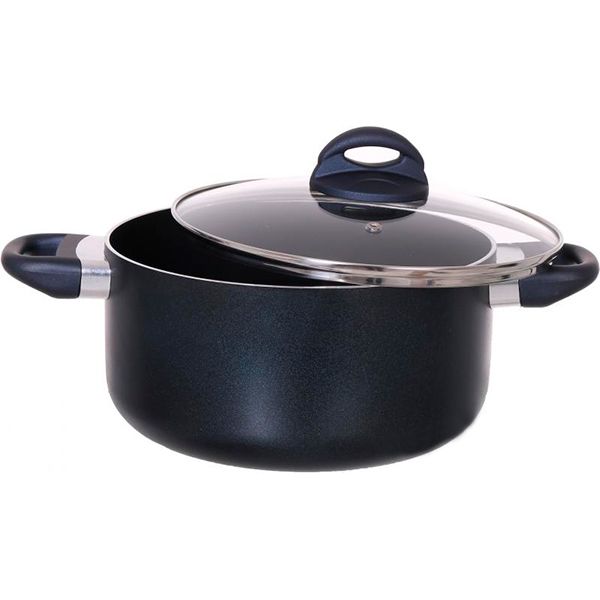 Кастрюля алюминиевая Flamberg Sapfir 5.5 л