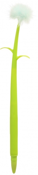 Ручка гелевая Цветок воздуха голубая 