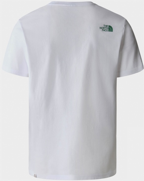 Футболка THE NORTH FACE M BERKELEY CALIFORNIA TEE- IN SCRAP MAT NF0A55GEI9P1 р.L белый