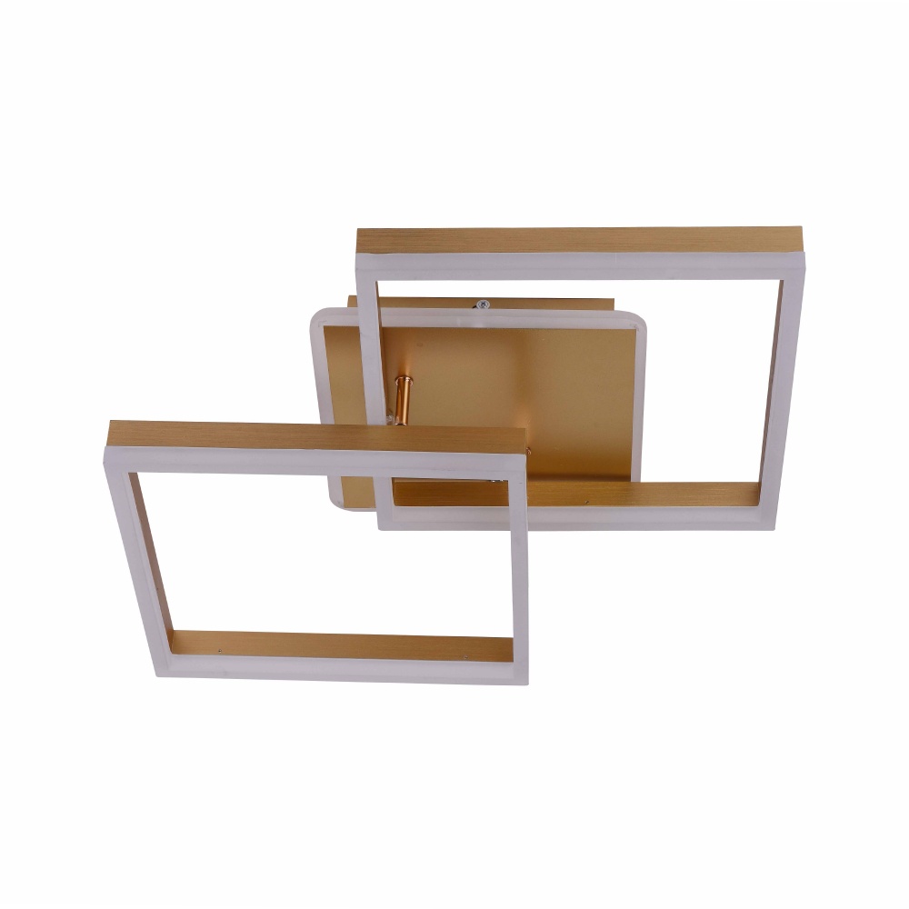 Люстра стельова Miorro LED Moda 2x80 Вт LED-модуль золото 51-313-016