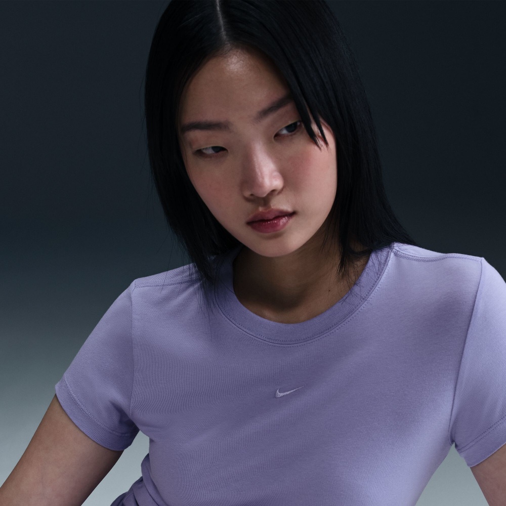 Футболка Nike W NSW NK CHLL KNT MD CRP FV5508-533 р.XS фиолетовый