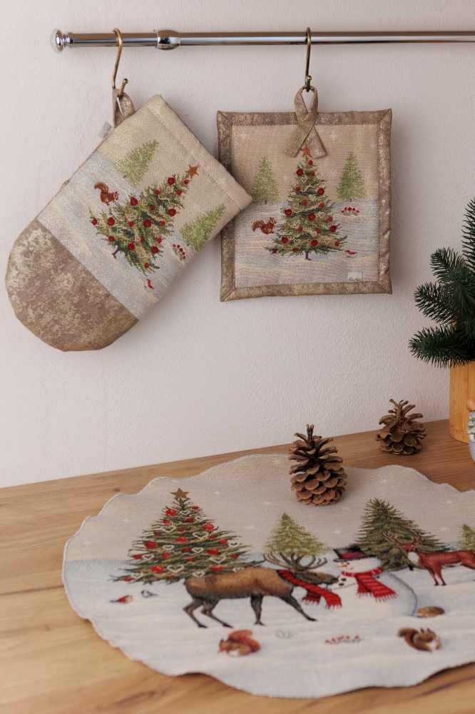 Рукавиця Зимовий ліс 16x29 см La Nuit