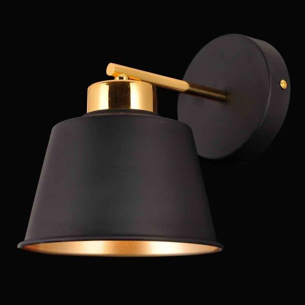 Бра Blitz 5892-11 1x40 Вт E27 чорний/золото 