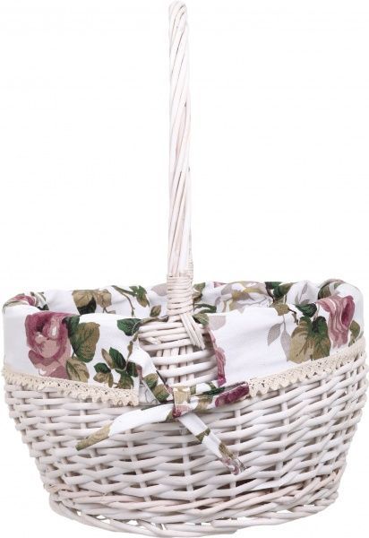 Кошик плетений з текстилем Tony Bridge Basket 35x19/45 см EP19-11F-1 