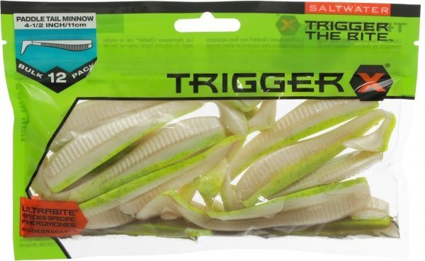 Виброхвост Trigger X Minnow 115 мм 12 шт. SVTXPM45CPG