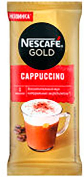 Кофе растворимый Nescafe Gold Cappuccino 8 шт. 15,5 г 