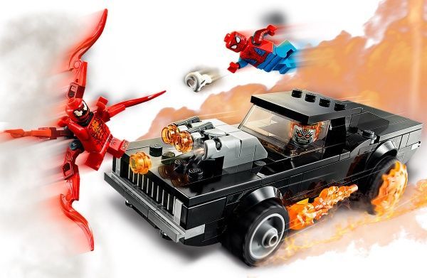 Конструктор LEGO Super Heroes Marvel Человек-паук и Призрачный Гонщик против Карнажа 76173