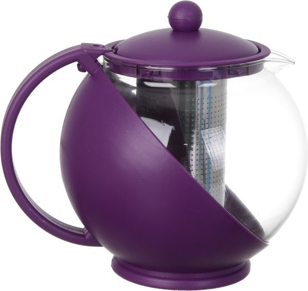 Чайник заварювальний Uno 1250 мл фіолетовий UP! (Underprice)