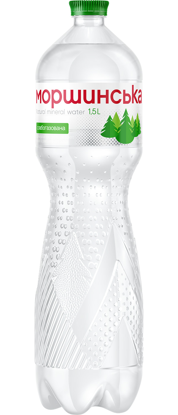 Вода минеральная Моршинська слабогазированная 1,5 л (4820017000253) 