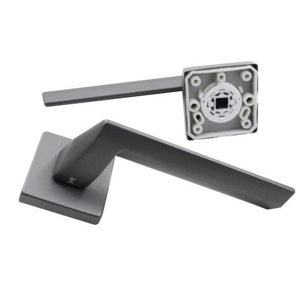 Ручка на розетке Fimet Pura 1352-211B F15 R антрацит