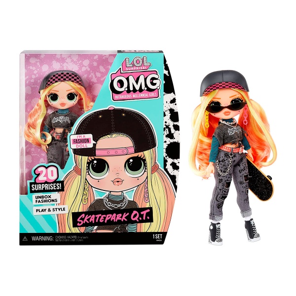 Кукольный набор L.O.L. SURPRISE! серии O.M.G. S6_Леди Скейтер 580423
