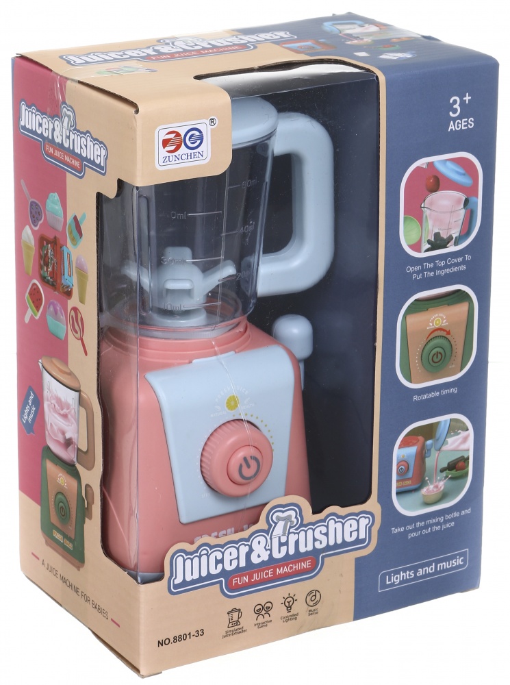 Игровой набор KAICHENGDA соковыжималка с аксессуарами OTE0656440