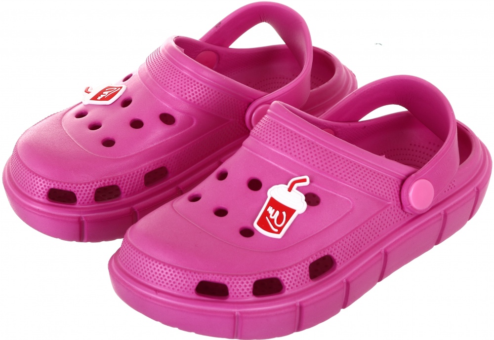 Сабо для девочек Shantou Фреш р.35 розовый (B011)