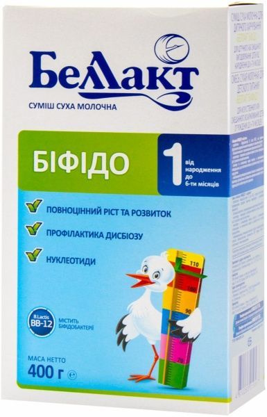 Сухая молочная смесь Беллакт Бифидо 1 400 г 4810263019567