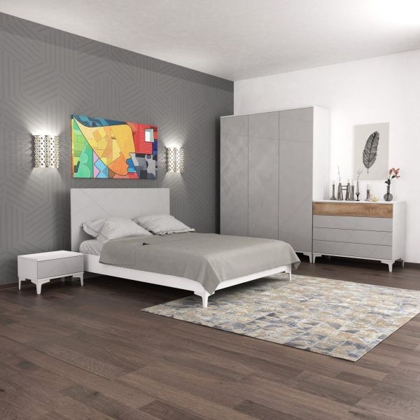 Комод Art in Head Picassa 4ш аляска /попелястий софттач 