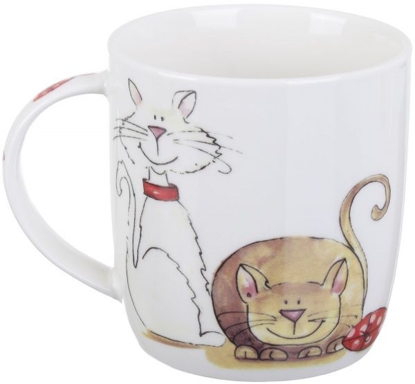 Набір чашок Pets 360 мл 4 шт колір у асортименті Fiora