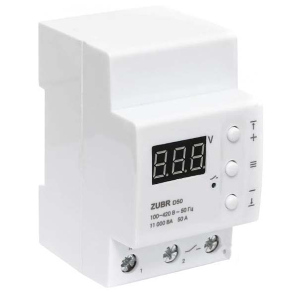Реле напряжения ZUBR D50