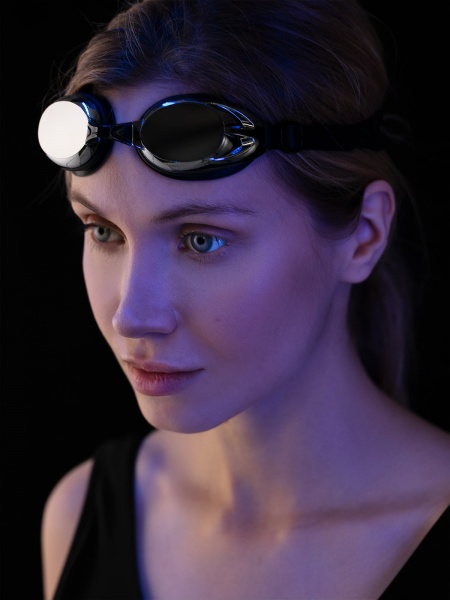 Очки для плавания 4F унисекс OS D4L21-OKU252A-20S one size черный