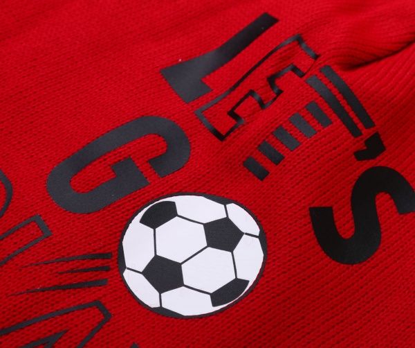 Шапочка дитяча для хлопчика Kraft+ арт. 2340 р.50 червоний 