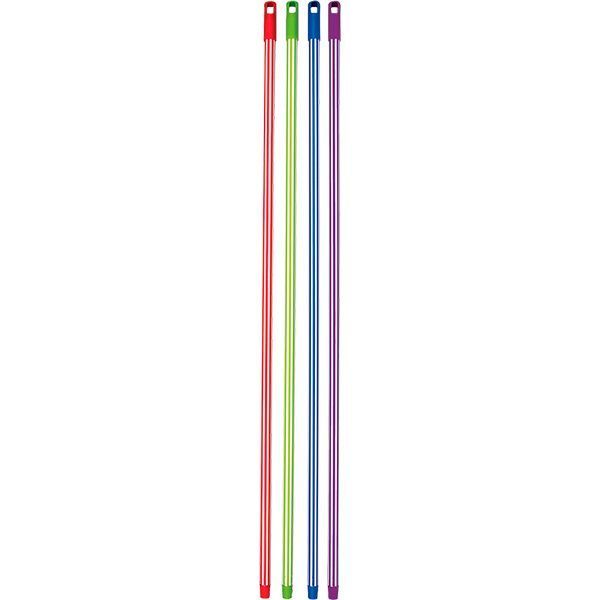 Ручка металлическая двухцветная 120 см в ассортименте Flora