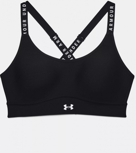 Бра Under Armour UA INFINITY MID COVERED 1363353-001 р.XL чорний
