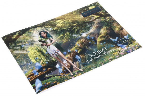 Альбом для рисования Мавка 12 листов скоба 2 Nota Bene