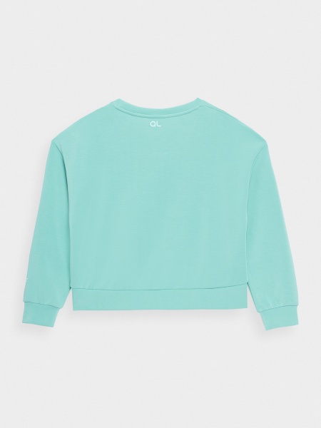 Світшот 4F SWEATSHIRT FNK 4FAW22TFSWF157-35S р. L бірюзовий