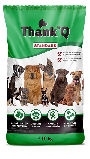 Корм сухий ThankQ з яловичиною 10 кг