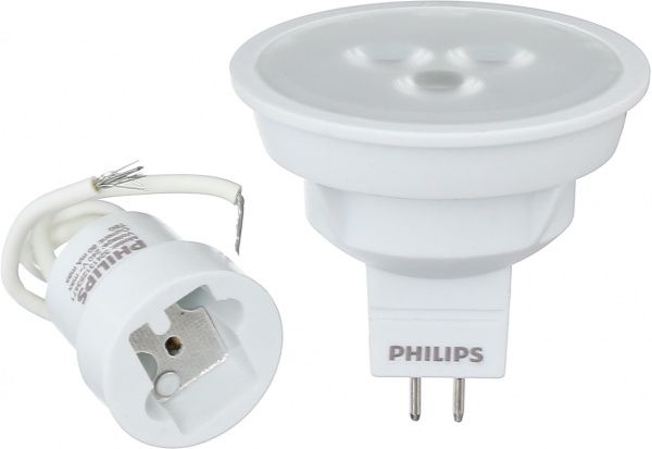 Лампа світлодіодна Philips ESS 3 Вт MR16 матова GU5.3 220 В 3000 К 