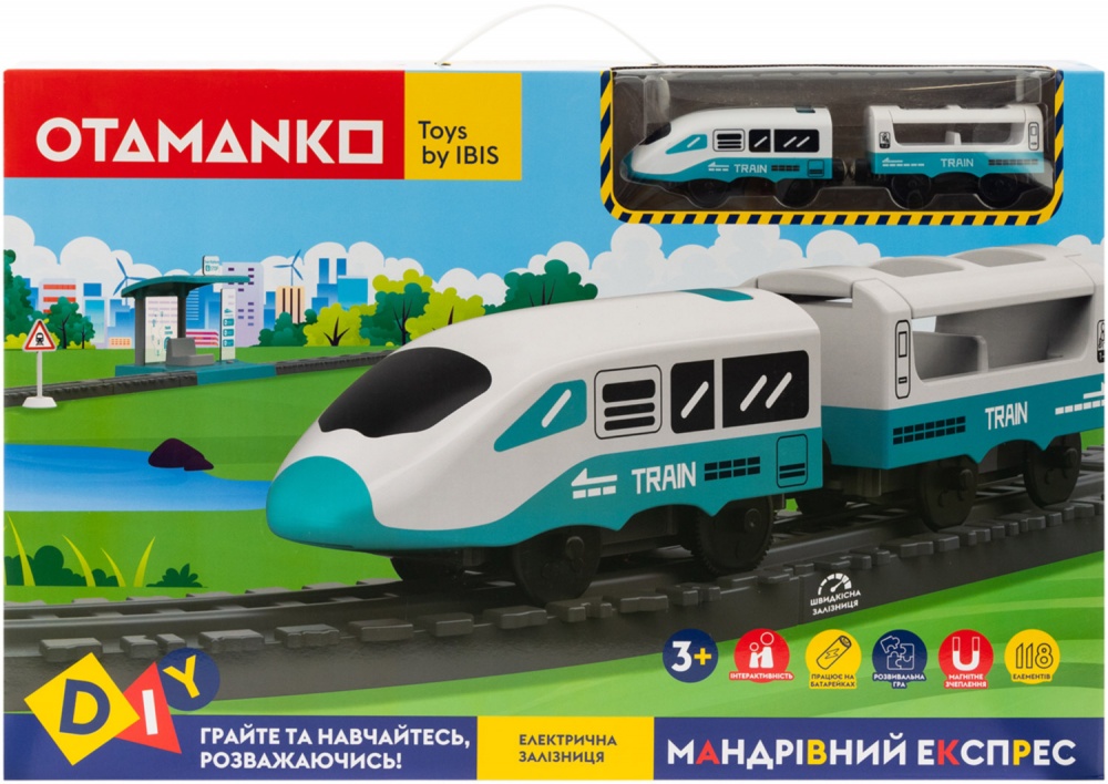 Залізниця OTAMANKO Мандрівний експрес 118 деталей 532.01.36
