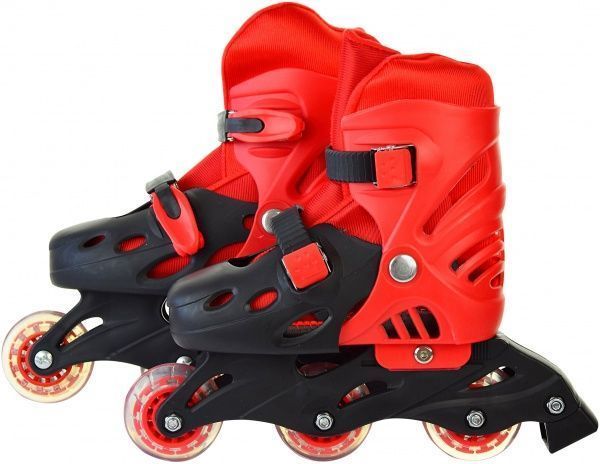 Роликовые коньки Shantou SC190155 червоний р. 30-34