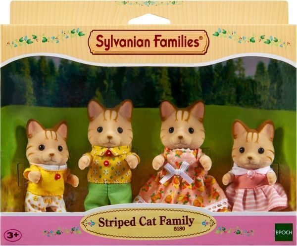 Набор Sylvanian Families СемьяполосатыхКотов 