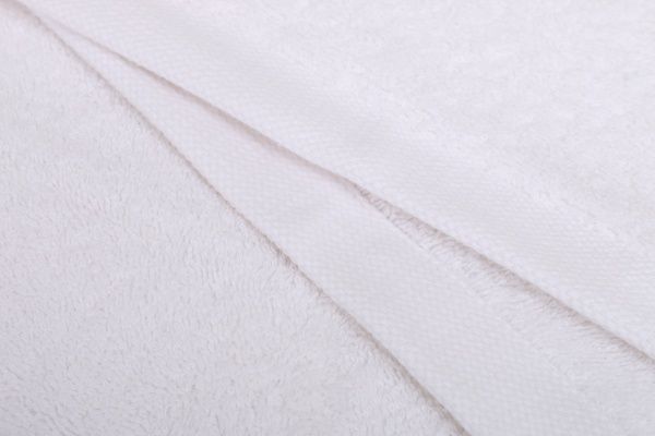 Полотенце махровое 100x50 см белый Duru 