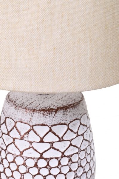 Настільна лампа Accento lighting 1x40 Вт E14 бежевий ALT-T-F4597G