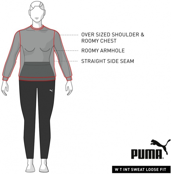 Худи Puma Classics Oversized Hoodie 53041299 р. L белый